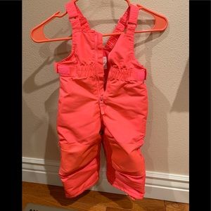 Snow bib 18 month , gently used like new